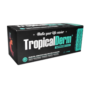 Tropicalderm Fix Filme Adesivo Para Tatuagem - Rolo 15x10