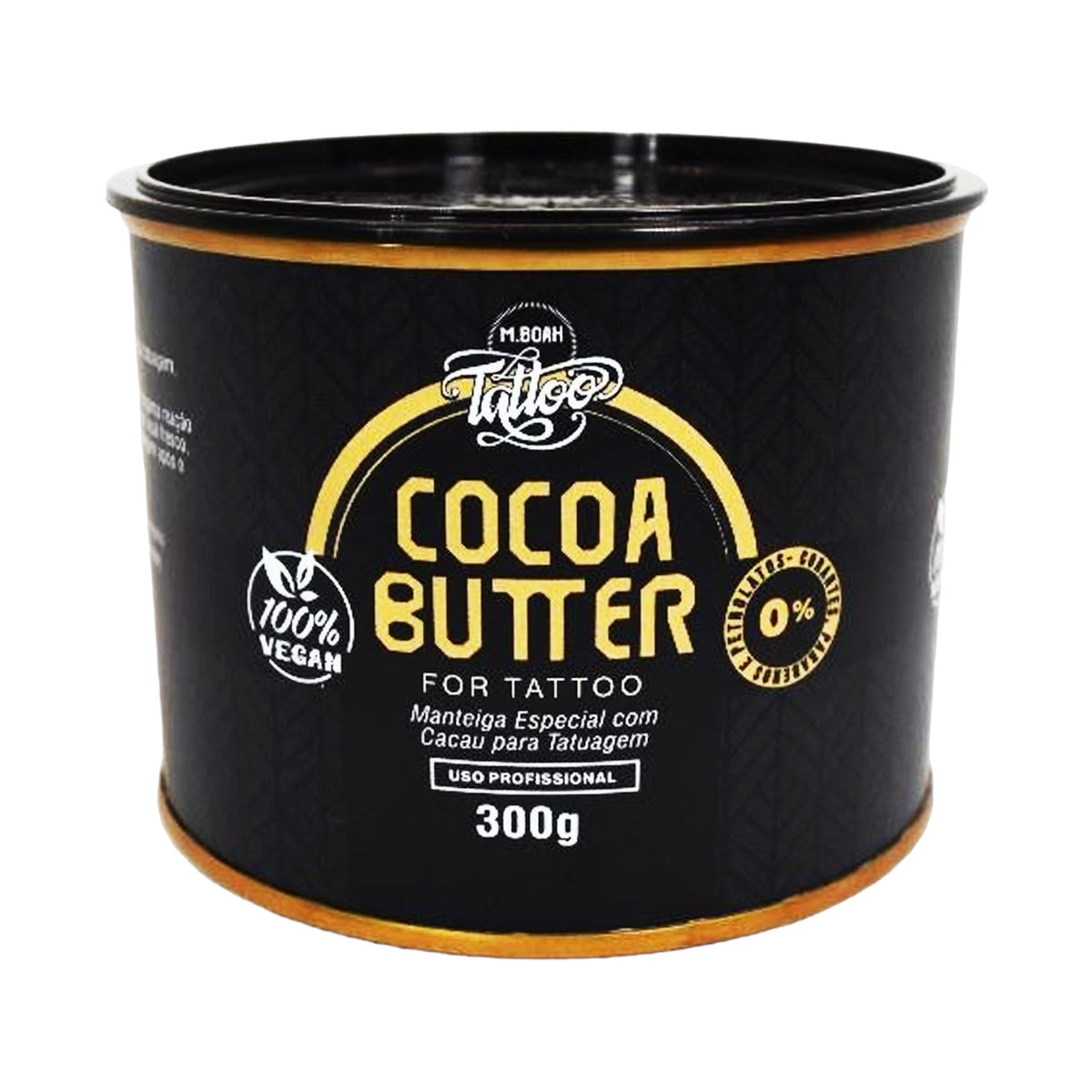 Manteiga Cocoa Butter Vaselina Tatuagem Mboah 300g