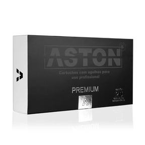 Cartucho Tatuagem Aston Premium RL Traço - Cx 20un