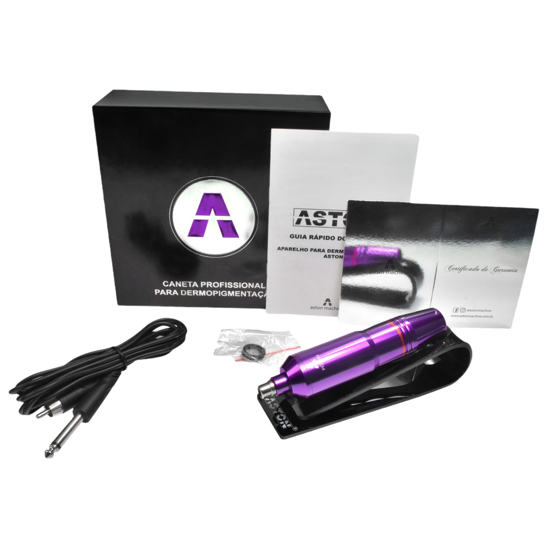 Kit Tatuagem Aston Pen Folon + Fonte Digital Ma1