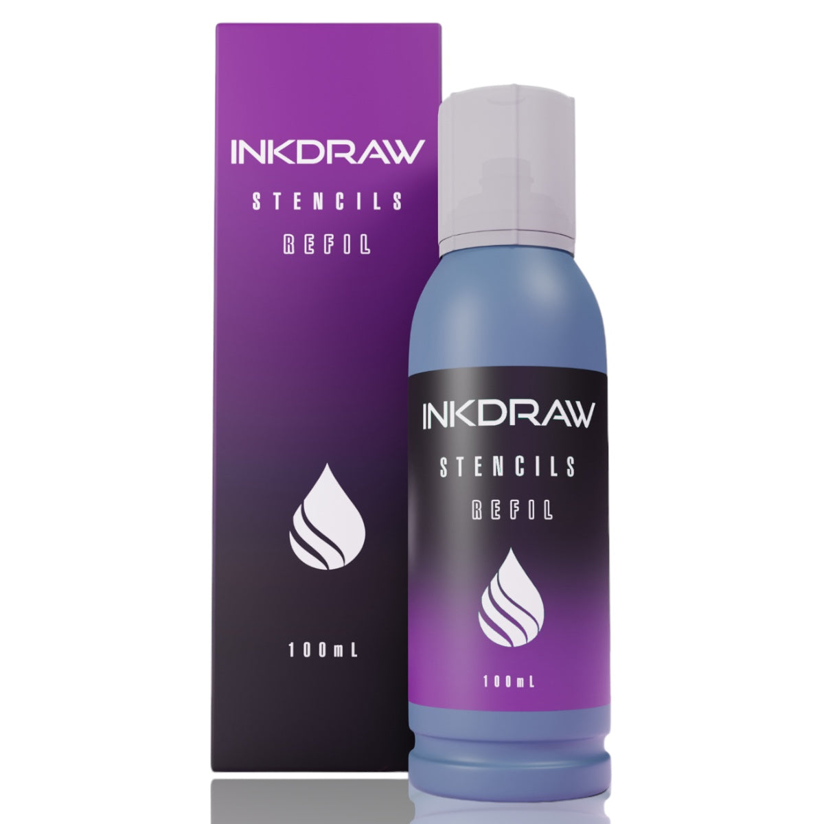 Tinta InkDraw Stencils Refil 100ml