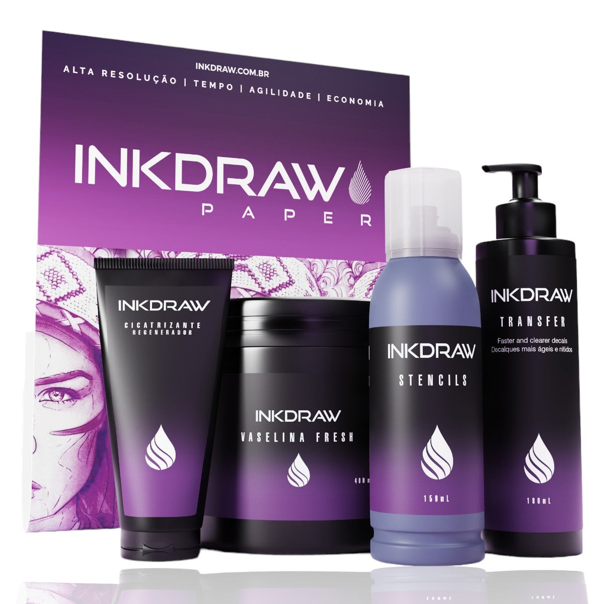 KIt InkDraw Stencils