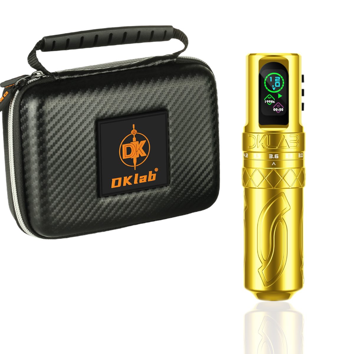 Máquina Rotativa Dklab Mizar Tatuagem Pen - Gold