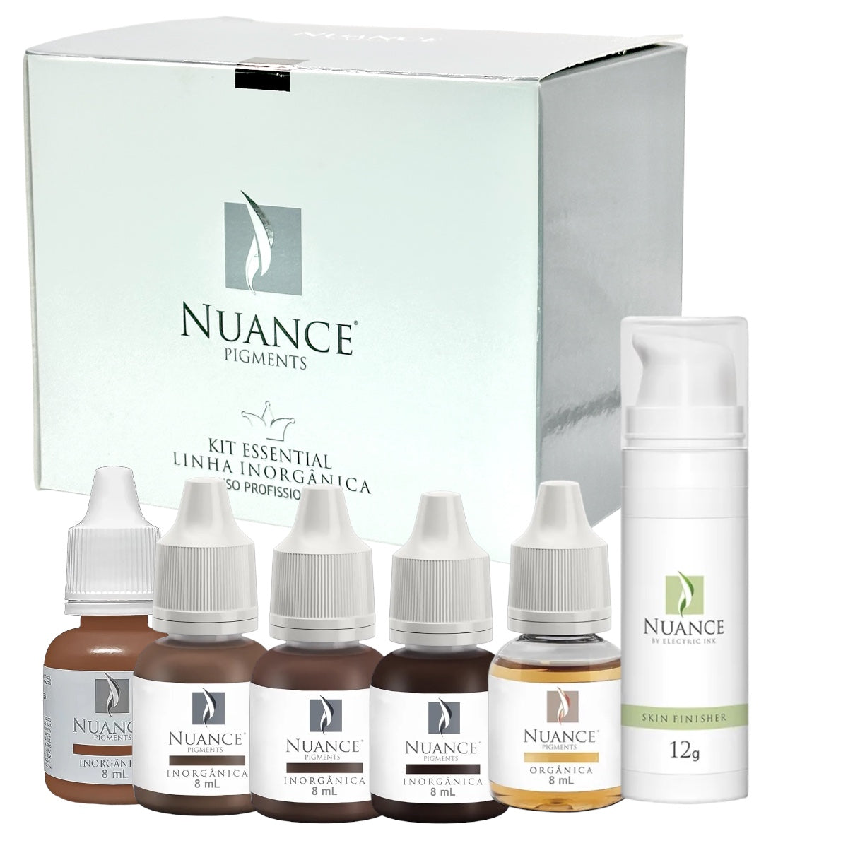 Nuance Kit Essential Inorgânico Micropigmentação 5ml