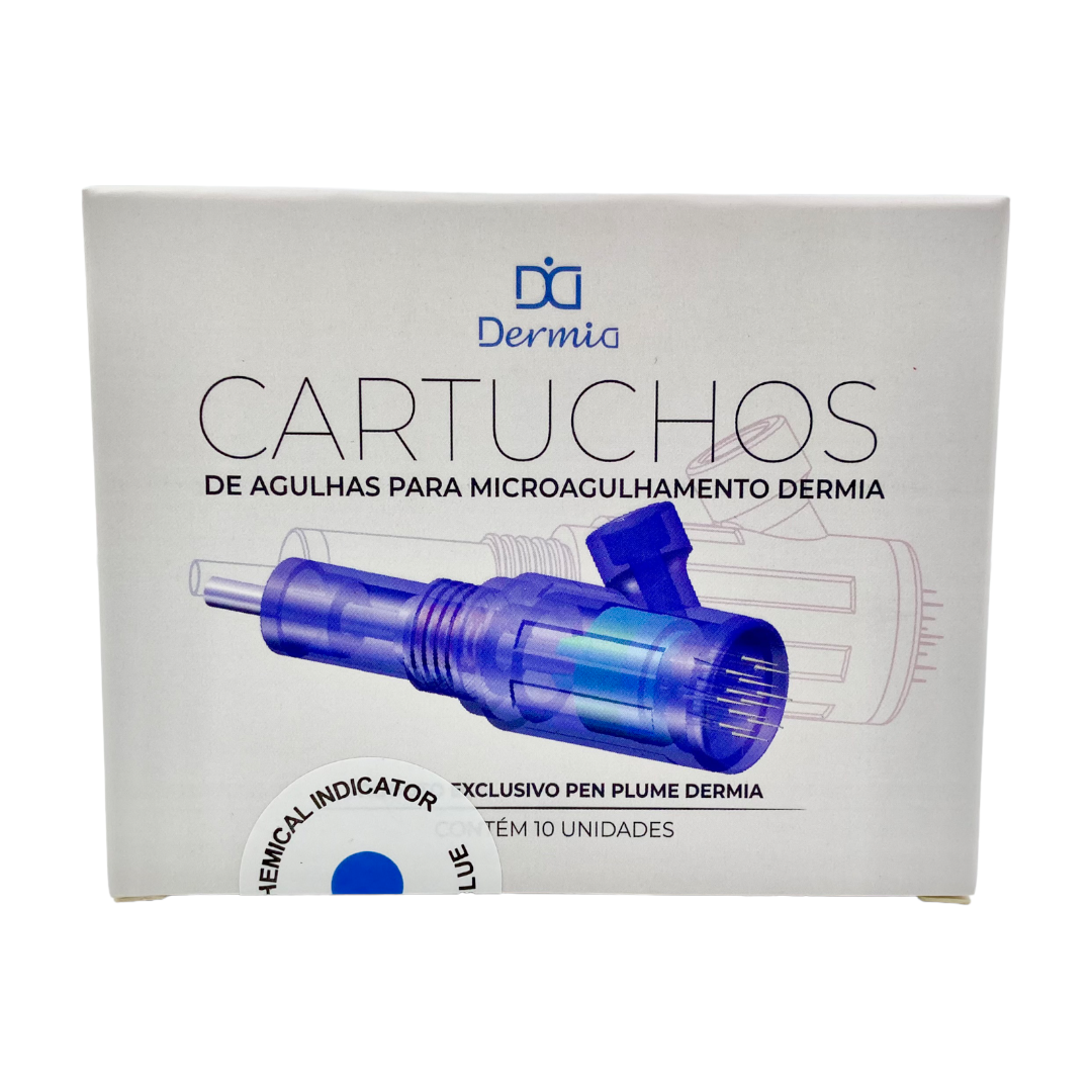 Cartucho Dermia Pen Plume Microagulhamento - 10un